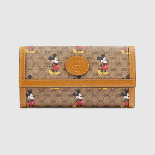 Disney x Gucci長型銀包